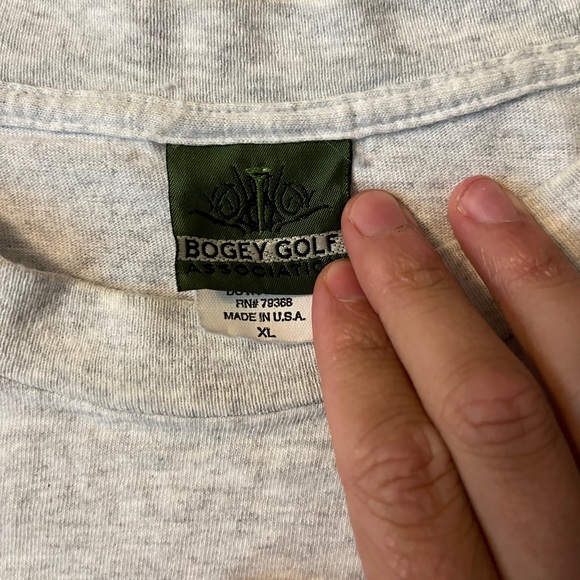 Vintage 1997 Bud Light Softball League Bogey Golf Shirt Size XL - Picture 4 of 5